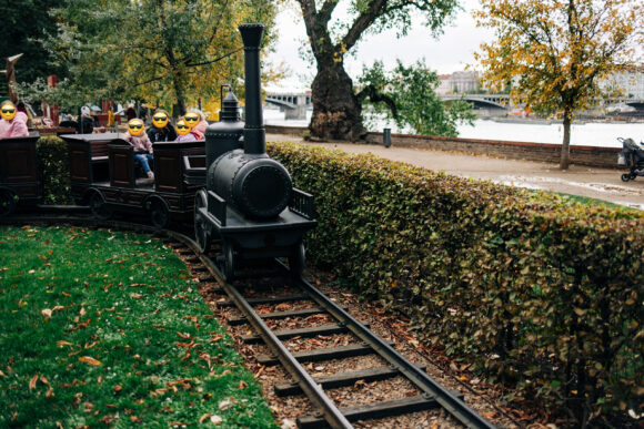 Attractions in Prague for kids - Historical train at Zofin