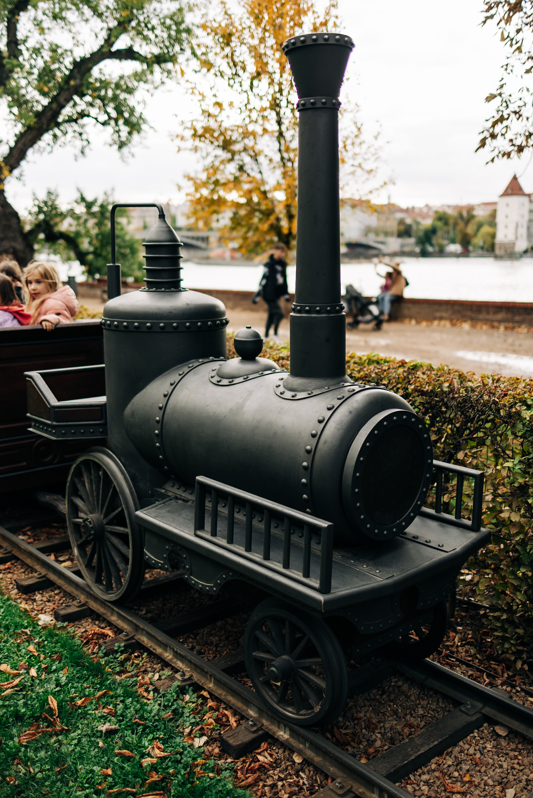 What to do in Prague with kids - Historical train at Zofin